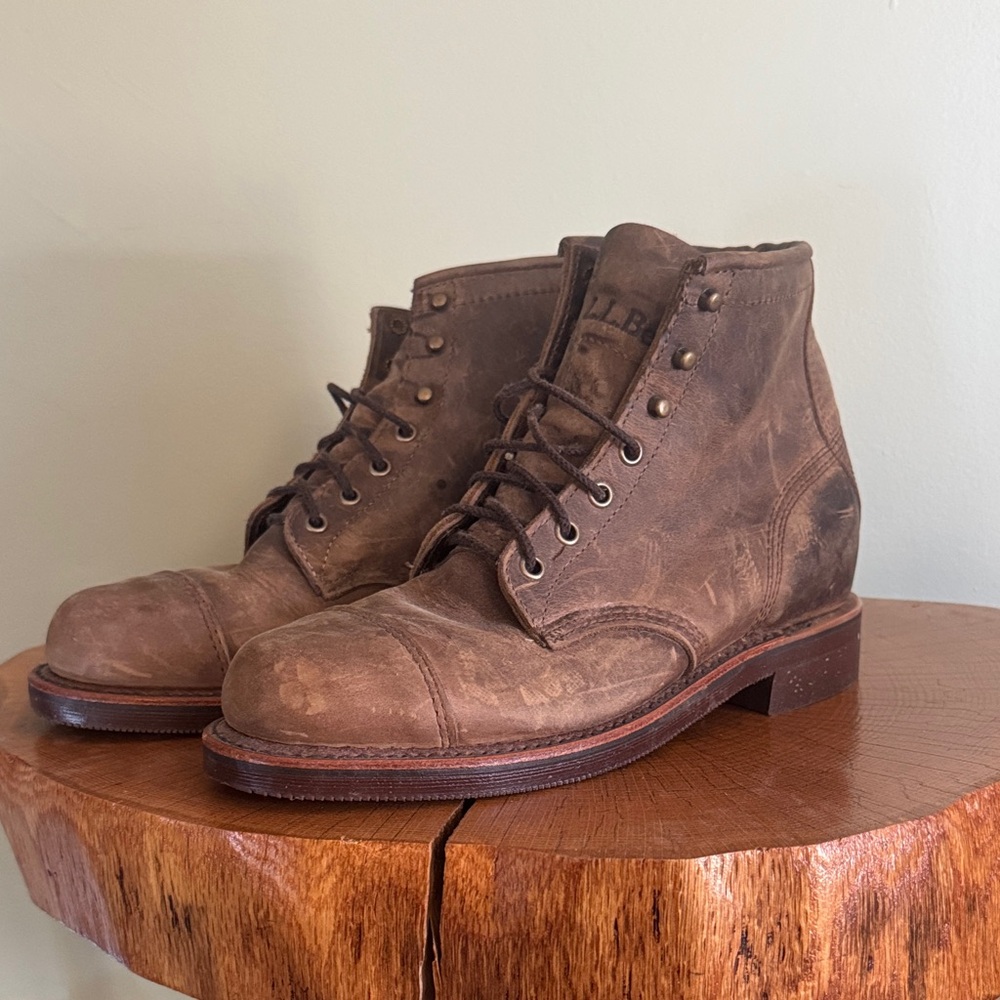 L.L. Bean Men's Chippewa Boots Style:ODRY9